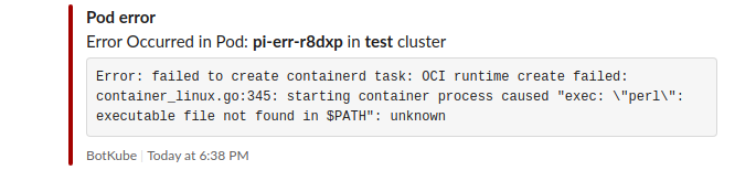 Slack notiftype=short